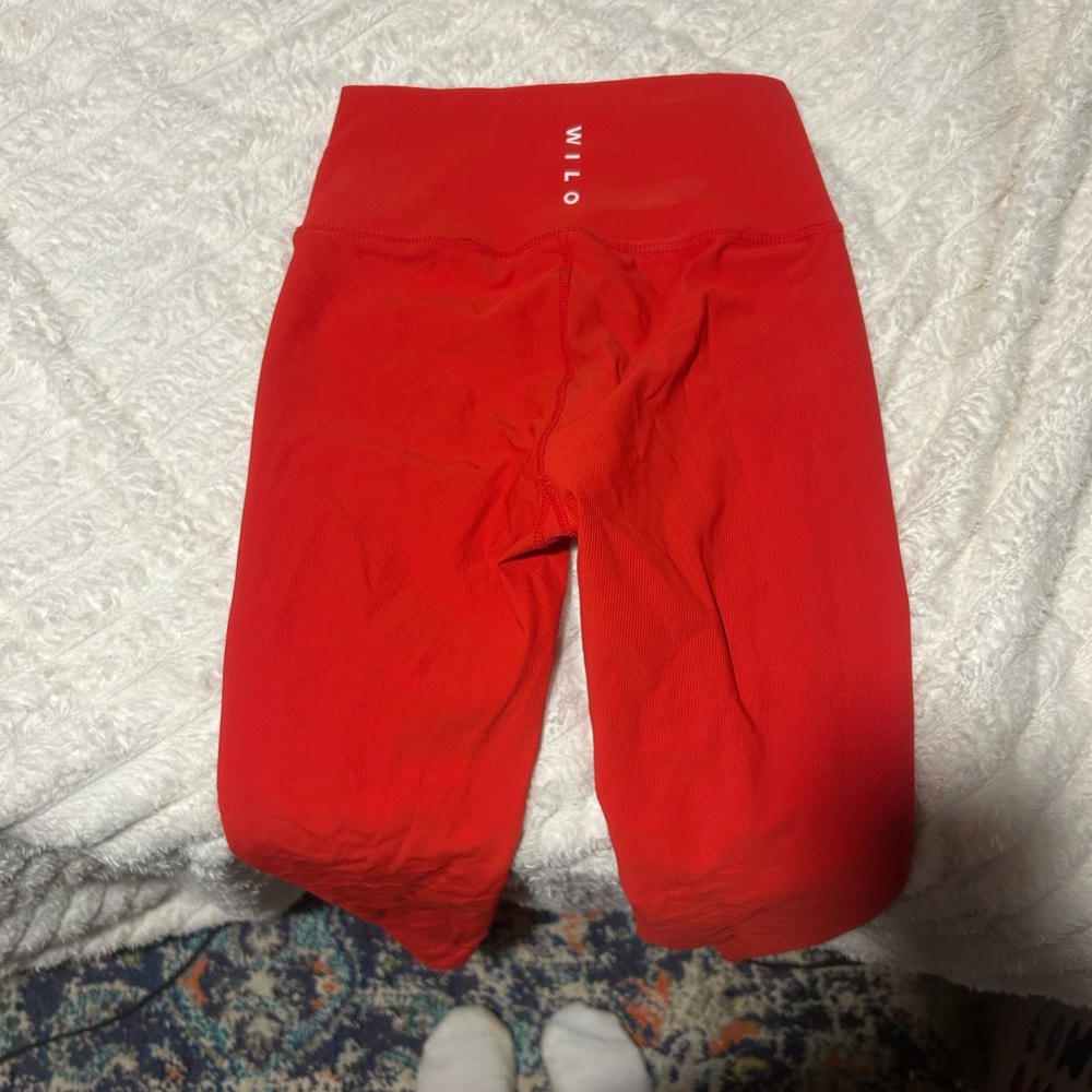 WILO Women's Red Leggings